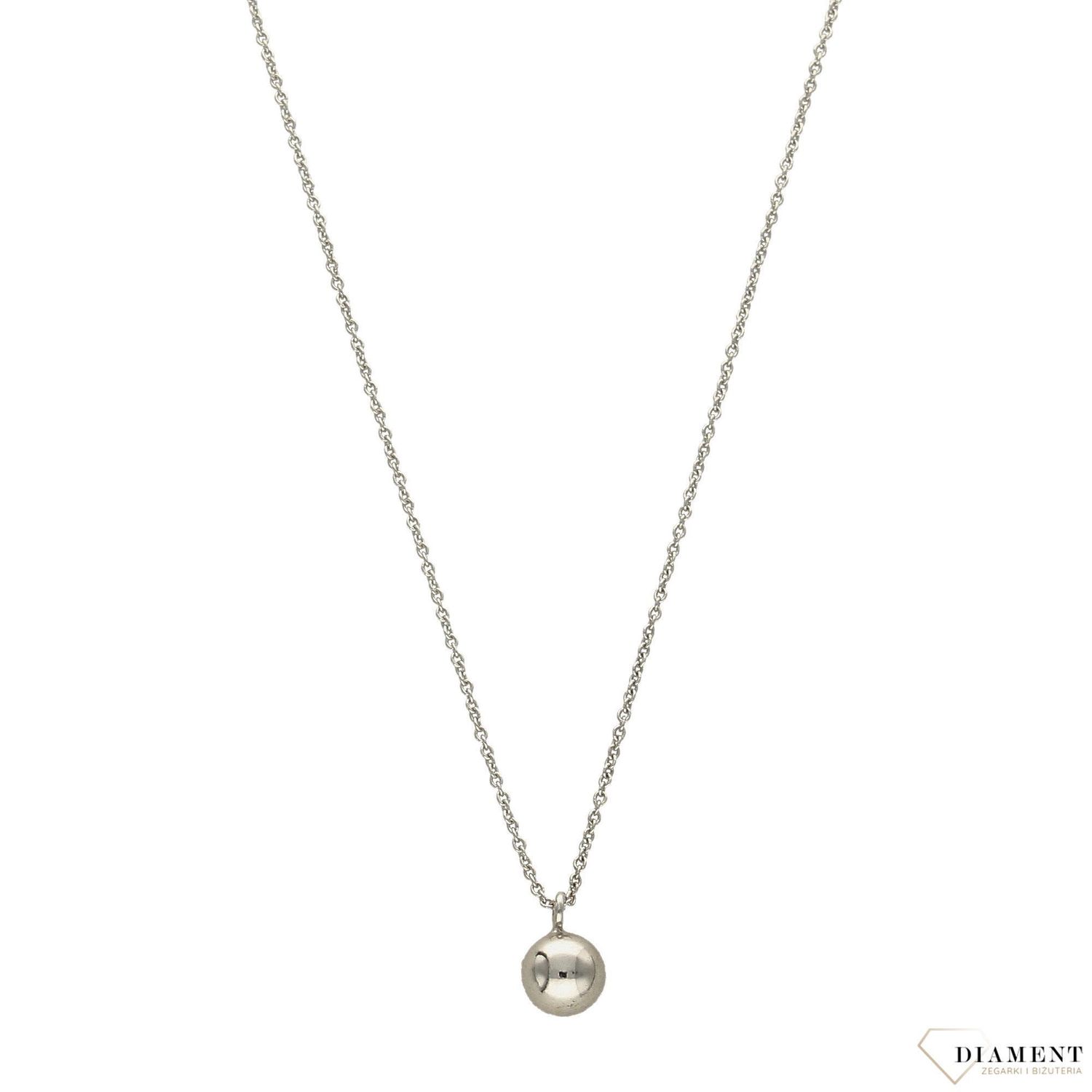 Naszyjnik srebrny półkulka Dall'Acqua C RM 21009.jpg